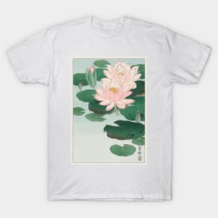 Ohara Koson, Water Lily T-Shirt